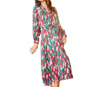 NEW MARY SQUARE gracelyn long sleeve dress in multicolor